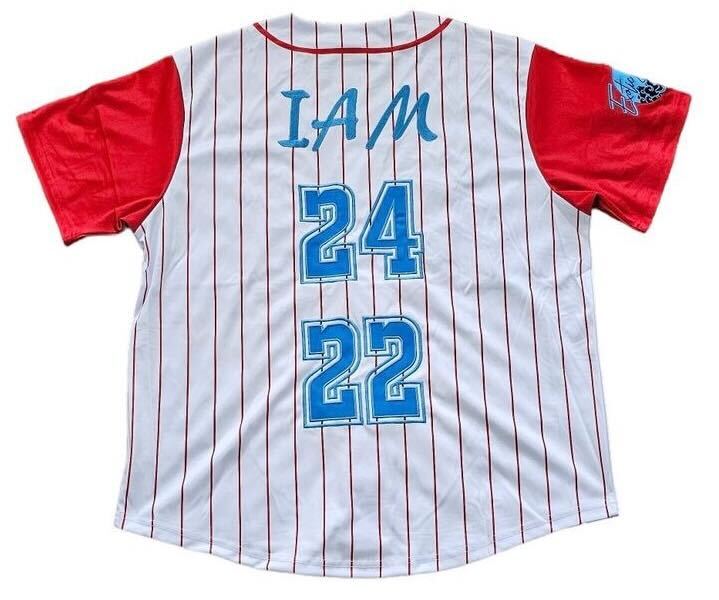 Exotic Sky's Authentic Baseball Jerseys - Red and White