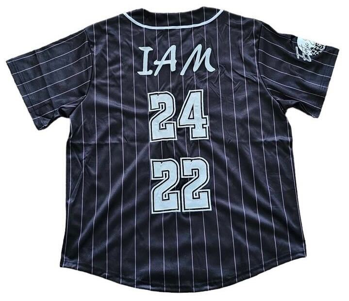 Exotic Sky's Authentic Baseball Jerseys - Black and White