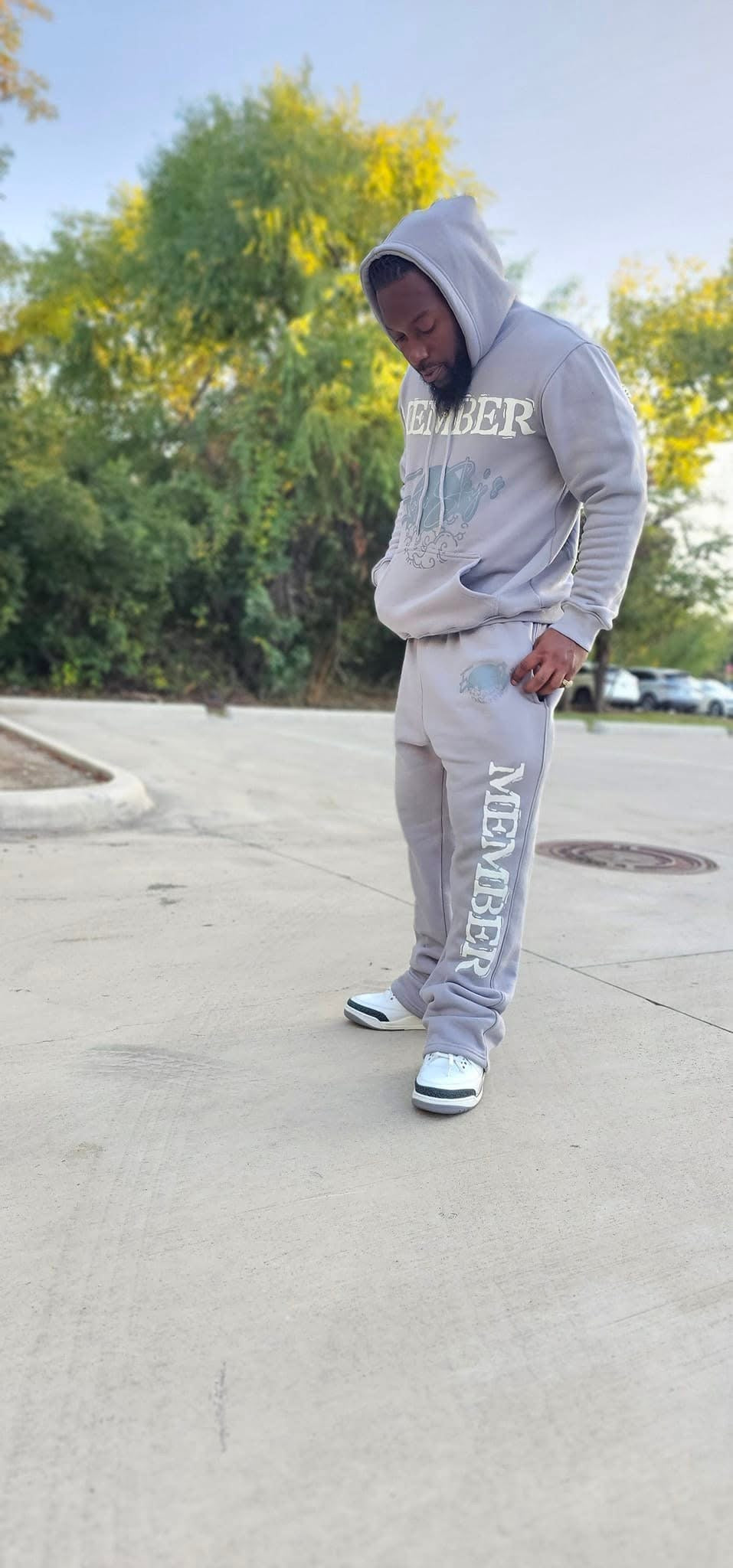 ICY SKY'S FLARE BOTTOM TRACKSUITS