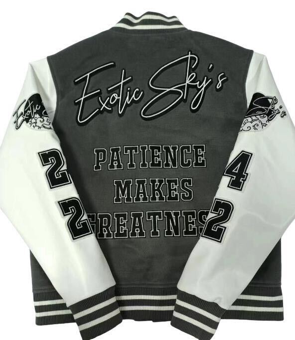 Rainy Nights Letterman Jacket